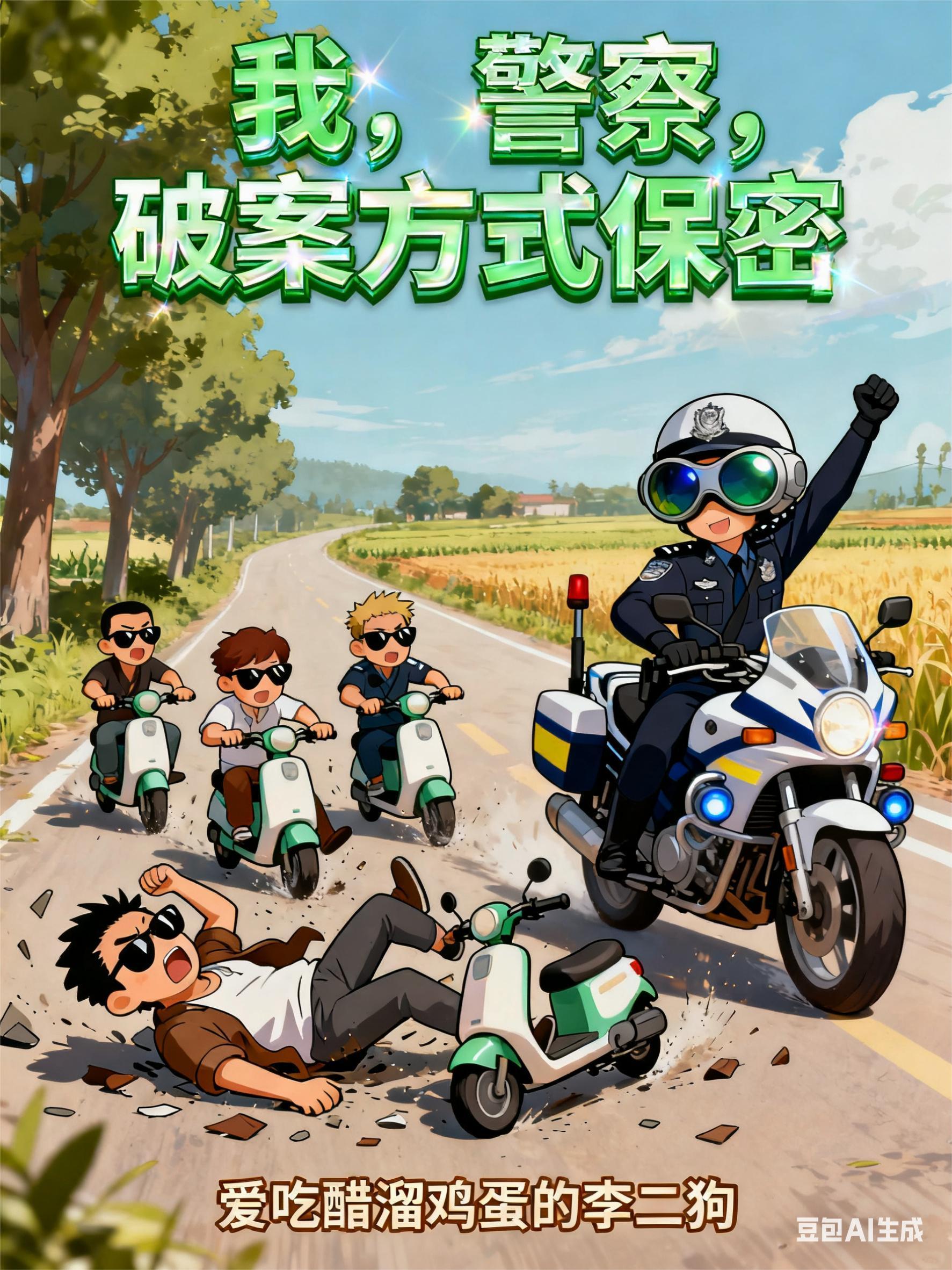 我，警察，破案方式保密